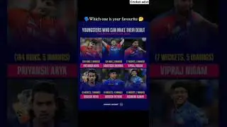 List Of Young Cricketer's Who Can Make Their Debut For India After IPL 2025 #cricket#ipl2025 #shorts