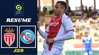 AS MONACO - RC STRASBOURG (4 - 3) - R&eacute;sum&eacute; - (ASM - RCSA) / 2022-2023