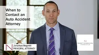 When to Contact an Auto Accident Attorney