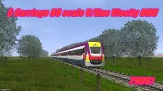 6 Carriage V/line Vlocity DMU fun