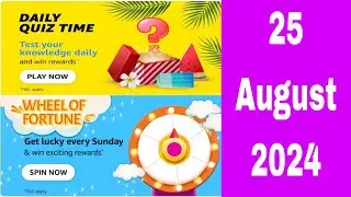 Amazon daily quiz time answer today | ghar baithe jeeto jackpot winner list kaise check kare