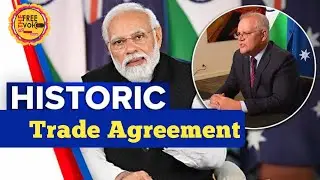 𝗜𝗻𝗱𝗶𝗮 - 𝗔𝘂𝘀𝘁𝗿𝗮𝗹𝗶𝗮 (𝗙𝗿𝗲𝗲 𝗧𝗿𝗮𝗱𝗲 𝗔𝗴𝗿𝗲𝗲𝗺𝗲𝗻𝘁) #indiausrelations #freetradeagreement