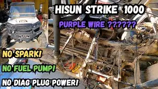 Hisun Strike, No Spark, No Fuel Pump, NO Diag Plug Power.