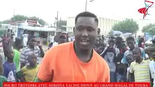 MICRO TROTOIRE AVEC SOKHNA YACINE DIOUF AU GRAND MAGAL DE TOUBA