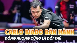 Carlo Biado b&aacute;n h&agrave;nh cho Baseth Mocaibat, l&ecirc;n b&agrave;n th&igrave; đồng hương cũng l&agrave; đối thủ