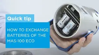 How to exchange low capacity rechargeable batteries of the MAS-100 Eco Microbial Air Sampler