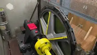 Strojovna p&aacute;ter nosteru - pater noster elevator motor room