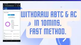 Atlantis Exchange - How To Sell AC & ABTC Token on Atlantis Exchange