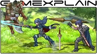 Fire Emblem Characters in Project X Zone 2 - Trailer (Chrom & Lucina + Xenoblade)