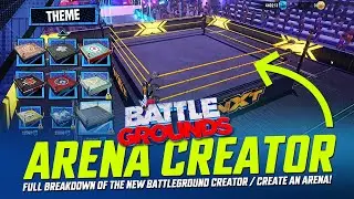 WWE 2K Battlegrounds: Create an Arena Mode Preview!
