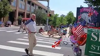 Being Black In America Marching With Scott Shellenberger on the 4th of July We Still Slaves 2024 USA