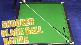 Black Ball Battle in Snooker!