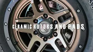 INSTALLING BIG BRAKE ROTORS AND PERFORMANCE PADS ON THE LIFTED GX 460!