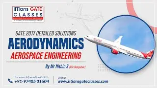 GATE 2017 Aerospace Engineering Paper Solution | Aerodynamics Part | GATE AE Online Lectures