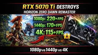 Horizon Zero Dawn Remastered RTX 5070 Ti Benchmark &ndash; 1080p, 1440p & 4K Performance Test