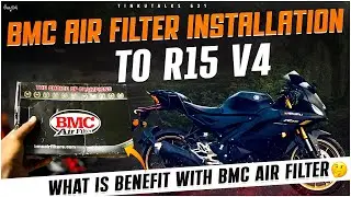 BMC air filter use ఎన్టీ?? Installation ఎలా చేయాలీ??🤔 #tinkutalks621 #roadhouserider #trending
