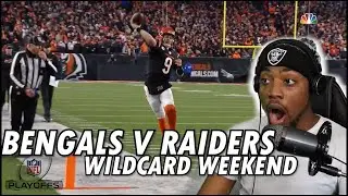 Raiders vs. Bengals Super Wild Card Weekend REACTION | NFL 2021