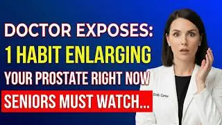 As a PROSTATE DOCTOR, I WARN SENIORS: this habit enlarges your prostate!