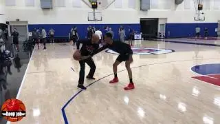 50 Yr Old Sam Cassell vs 20 Yr Old Rookie Shai Gilgeous-Alexander 1 On 1 Game. HoopJab NBA