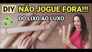 DIY- DO LIXO AO LUXO E FÁCIL DE FAZER