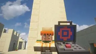 Kinetic Bombardment Attack Realistic Minecraft Village in TEARDOWN