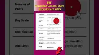 Latest Job Notifications - 2025#allinonewindow#jobs#jobs2025 #latestjobs#bsf#jobnotification