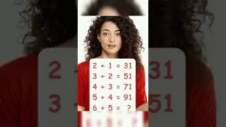 solve this math riddle #maths #mathematics #braintestsolution #mathematics #mathpuzzles #shorts