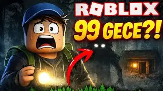 Roblox 99 Nights in the Forest Oynadık! 😨 Karanlıkta Hayatta Kalabilir miyiz? 🌲👀