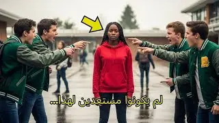 سخروا من الفتاة السوداء الجديدة… وما فعلته أمام المدرسة صدم الجميع
