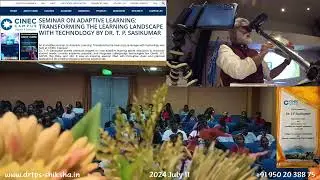 240711, ADAPTIVE LEARNING, TRANSFORMING THE LEARNING LANDSCAPE WITH TECHNOLOGY CINEC, COLOMBO, DrTPS