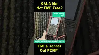 Kala Mat not EMF Free? Testing the Kala PEMF Mat. EMFs canceling out PEMF? #kala #pemfmat