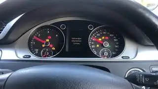 2007 B6 Passat Needle Sweep Staging
