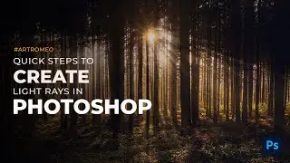 Quick Tutorial to create Light Rays (Sun Beams) in Photoshop!