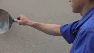 珪藻土油漆 One Shot 特色牆花紋示範--Spature Finish