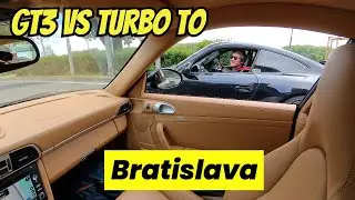 RACING to Bratislava with the 997 GT3 and TURBO!