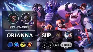 Orianna Support vs Sona - EUW Grandmaster Patch 9.6