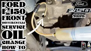Инструкция по замене масла в переднем дифференциале Ford F-150
