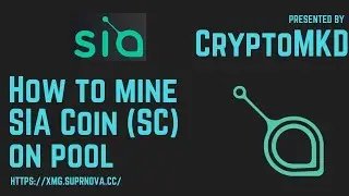 How to mine SIA Coin SC on pool