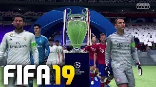FIFA 19 CHAMPIONS LEAGUE FINAL IN CAREER MODE - FULL GAME AND CUT-SCENES!!!