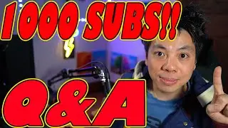 THANKS FOR THE 1000 SUBS! Q&A Video!