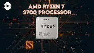 AMD Ryzen 7 2700 Processor | 8-Core Efficiency for Gaming & Multitasking | Direct Macro