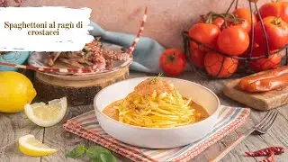 Spaghettoni al ragù di crostacei, primo piatto elegante e raffinato