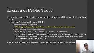 Public Trust In Law Enforcement