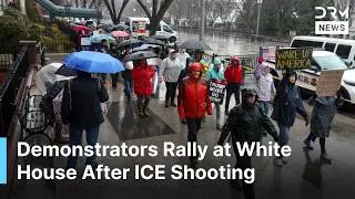 Mass Anti-Trump Protests Shake White House After ICE Shooting & Killing in Minneapolis | AC1G