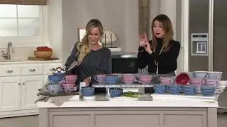 Set of 4 22oz Souper Mugs with Reactive Glaze on QVC