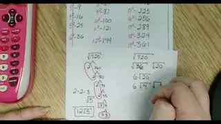 Simplifying Square Roots