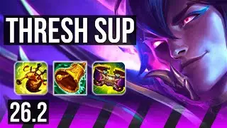 THRESH & Jhin vs TAHM KENCH & Yunara (SUP) | KR Grandmaster | 26.2