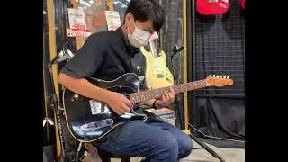 T.S factory　25th Anniversary Last Fender Clone TL-CTM P-90 -Black- [3.11kg][2020年製]