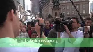 Sabri blamiert RTL-Reporter / Pierre Vogel in Frankfurt !
