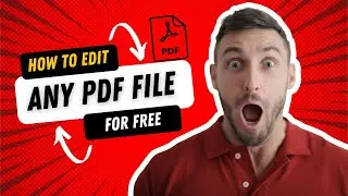 How to edit any pdf file for free ?| cross verify | #pdf  #file  | #scanned copy of #pdf  file  .